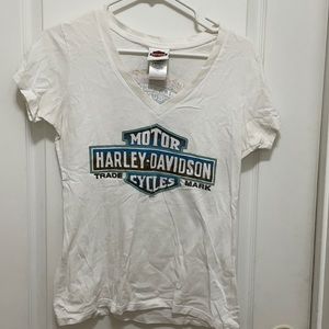 Harley Davidson v-neck tee